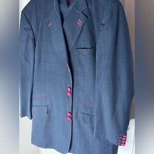Blue & Red suit